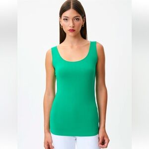 Joseph Ribkoff NWT Sz M Scoop Tank in “Foliage”
